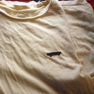 Vans Yellow Skateboard full T-shirt